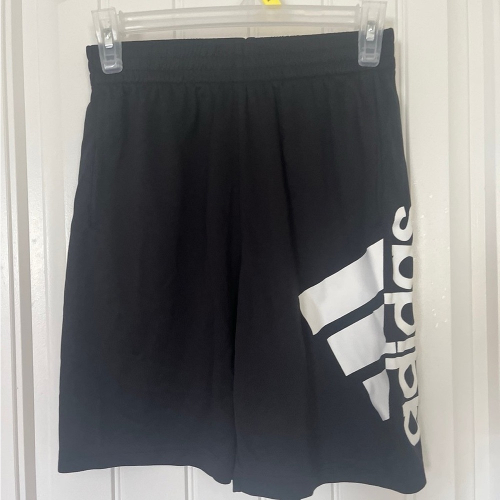 Adidas Boys Black Shorts